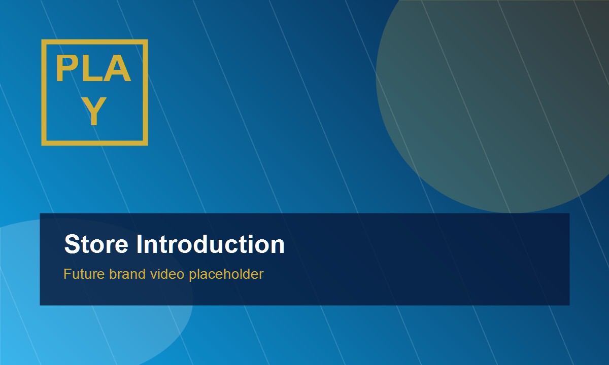 Brand video placeholder for All In Onestore Trading
